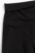 Folded-Waistband Leggings