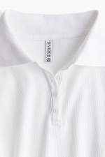 Ribbed Polo Shirt