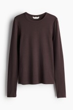 Long-sleeved Jersey Top